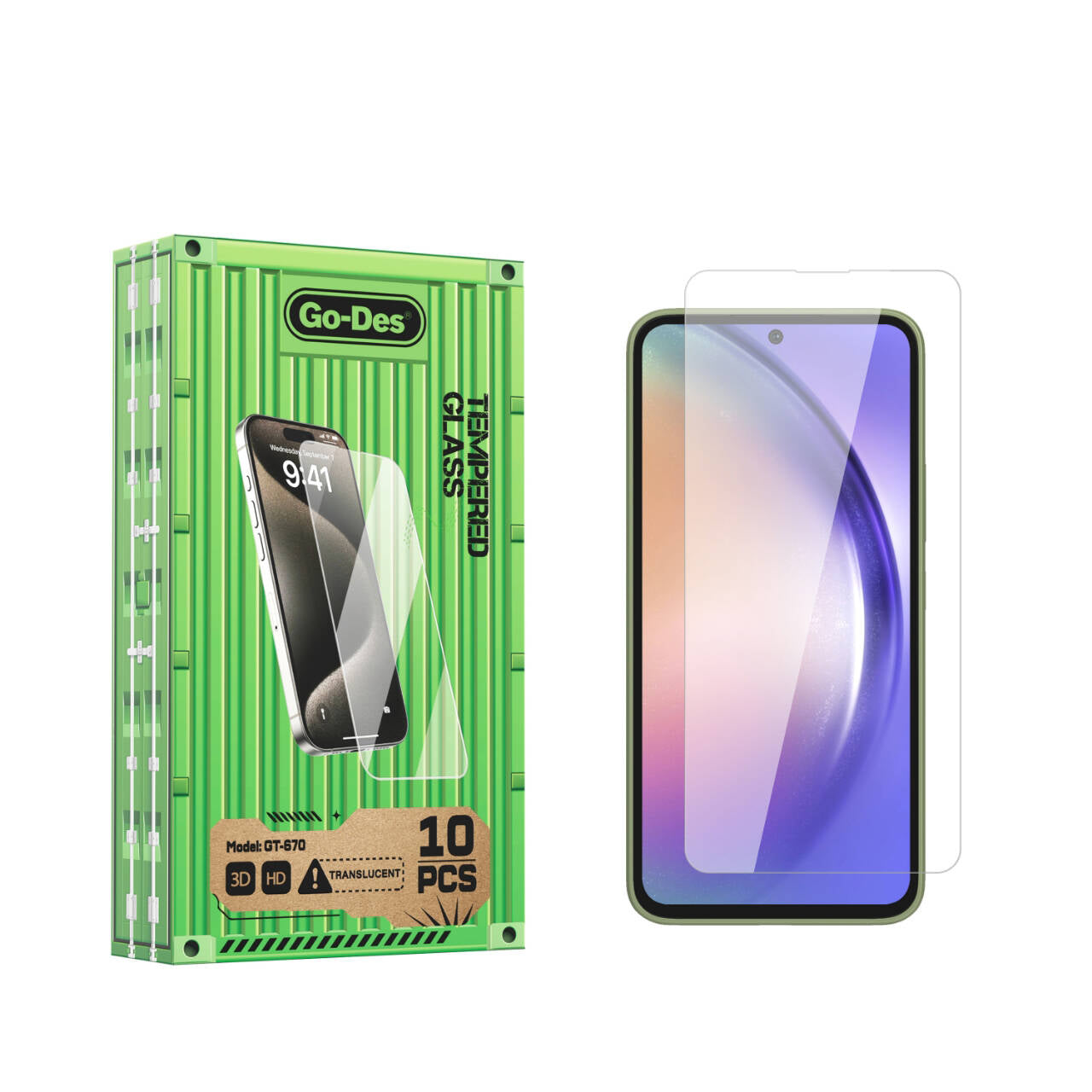Go-Des Galaxy A54 Parmak İzi Bırakmayan 9H Oleofobik Bom Glass Ekran Koruyucu Go-Des Galaxy A54 Parmak İzi Bırakmayan 9H Oleofobik Bom Glass Ekran Koruyucu